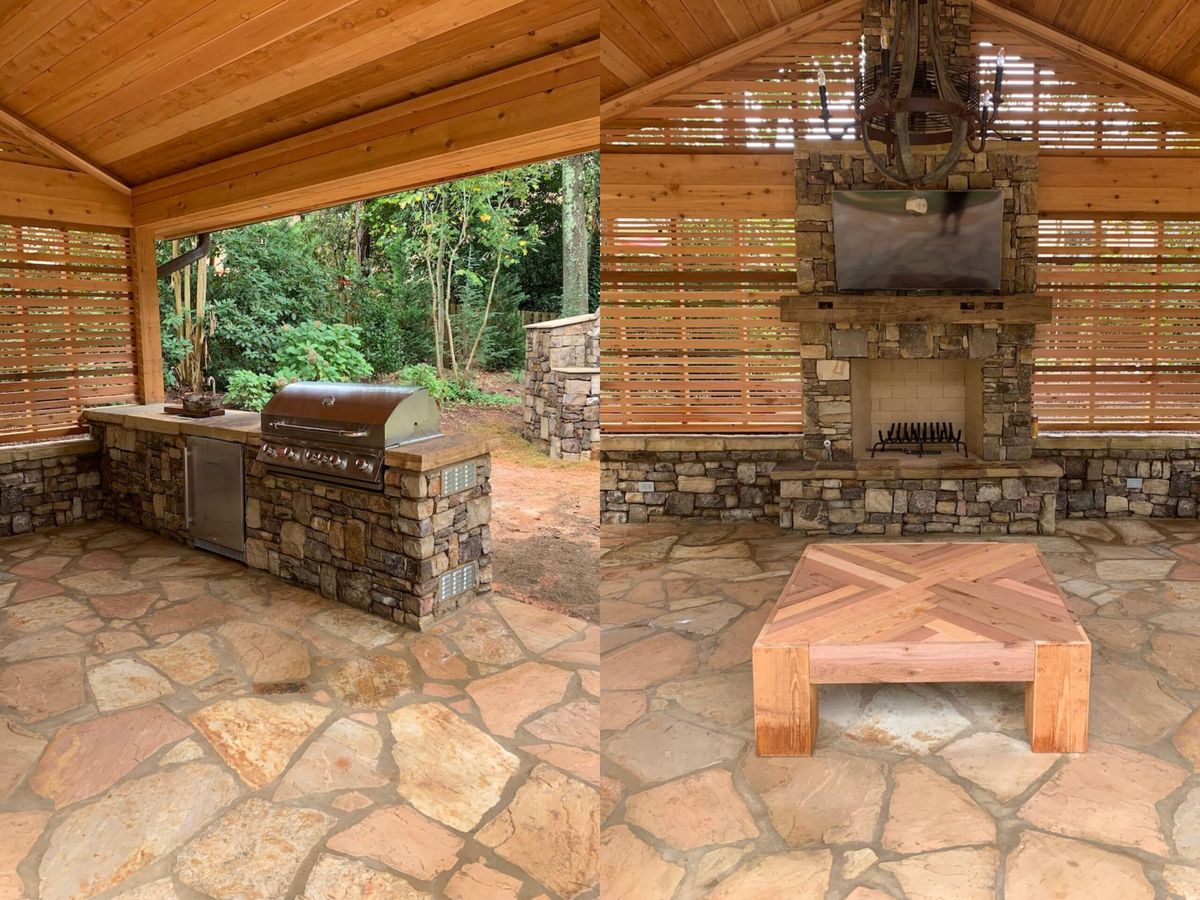 Finished West Cobb outdoor living build