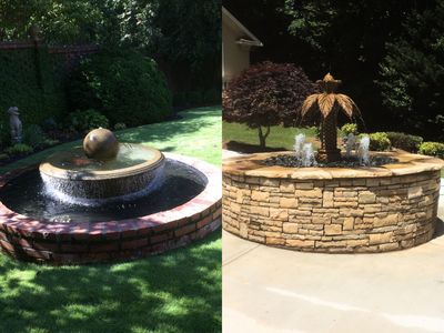 The Sound of Serenity Custom Fountains for Atlanta Estates