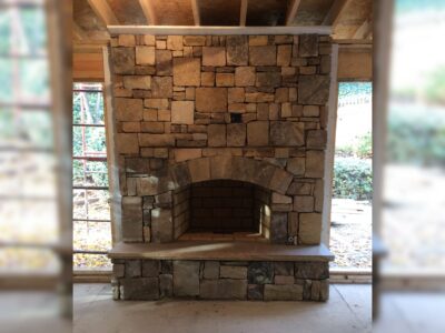 Custom Fireplace in Sandy Springs